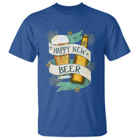 Happy New Beers Funny New Year Eve NYE Party Beer Lover T Shirt - Wonder Print Shop