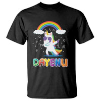 Passover T Shirt Cute Unicorn Dayenu For Jewish Kids Boys Girls - Wonder Print Shop