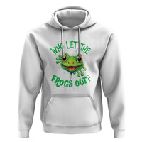 Passover Hoodie Who Let The Frogs Out Funny Jewish - Wonder Print Shop