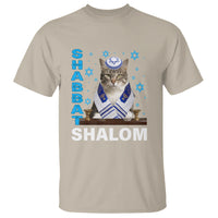 Passover Cat Lover T Shirt Shabbat Shalom Cute Jewish Cat - Wonder Print Shop