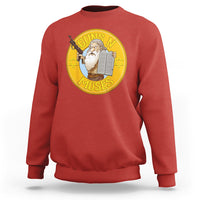 Funny Passover Guns N Moses Jewish Sweatshirt - Wonder Print Shop