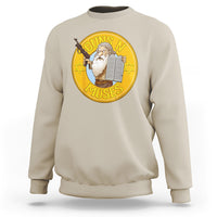 Funny Passover Guns N Moses Jewish Sweatshirt - Wonder Print Shop