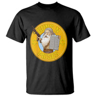 Funny Passover Guns N Moses Jewish T Shirt - Wonder Print Shop