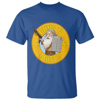 Funny Passover Guns N Moses Jewish T Shirt - Wonder Print Shop