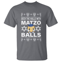 Passover T Shirt Deck The Halls With Matzo Balls Jewish Pesach Soup - Wonder Print Shop