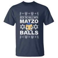 Passover T Shirt Deck The Halls With Matzo Balls Jewish Pesach Soup - Wonder Print Shop