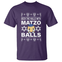 Passover T Shirt Deck The Halls With Matzo Balls Jewish Pesach Soup - Wonder Print Shop