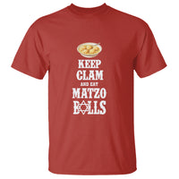 Funny Passover T Shirt Keep Calm Eat Matzo Balls - Wonder Print Shop