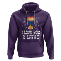 Funny Passover Hoodie I Love You A Latke Jewish Word Play Pun Hanukkah Chanukah - Wonder Print Shop