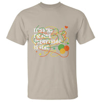 Funny Crochet T Shirt It's Fine I'm Fine Everything Is Fine Knitting