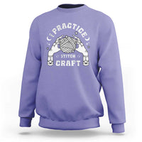Witch Crochet Sweatshirt I Practice Stitch Craft