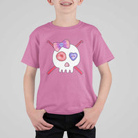 Cute Skull Crochet Knitting T Shirt For Kid
