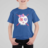 Cute Skull Crochet Knitting T Shirt For Kid