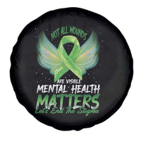 Mental Health Awareness Spare Tire Cover Not All Wounds Are Visible Let's End The Stigma