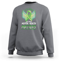 Mental Health Awareness Sweatshirt Not All Wounds Are Visible Let's End The Stigma - Wonder Print Shop