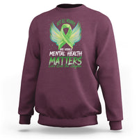 Mental Health Awareness Sweatshirt Not All Wounds Are Visible Let's End The Stigma - Wonder Print Shop