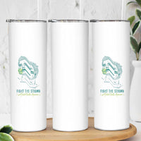 Mental Health Awareness Skinny Tumbler Fight The Stigma Aesthetic