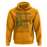 Mental Health Awareness Hoodie I Wear Green For The Warrior - Wonder Print Shop