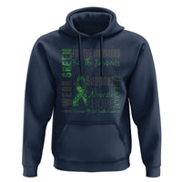 Mental Health Awareness Hoodie I Wear Green For The Warrior - Wonder Print Shop