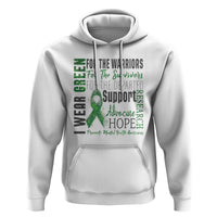 Mental Health Awareness Hoodie I Wear Green For The Warrior - Wonder Print Shop