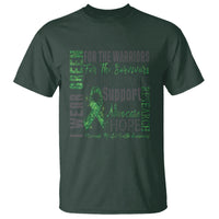 Mental Health Awareness T Shirt I Wear Green For The Warrior - Wonder Print Shop