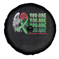 Mental Health Awareness Spare Tire Cover You Are Worthy Loved Needed Enough Typoghaphy