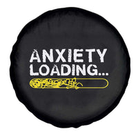 Mental Health Awareness Anxiety Loading Spare Tire Cover