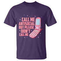 Introvert T Shirt Call Me Antisocial But Please Don't Call Me - Wonder Print Shop