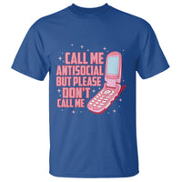 Introvert T Shirt Call Me Antisocial But Please Don't Call Me - Wonder Print Shop