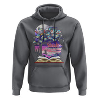 Introvert Book Lover Hoodie Books Helping Introverts Avoid Conversation - Wonder Print Shop