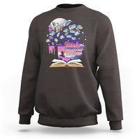 Introvert Book Lover Sweatshirt Books Helping Introverts Avoid Conversation - Wonder Print Shop