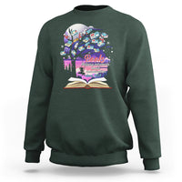 Introvert Book Lover Sweatshirt Books Helping Introverts Avoid Conversation - Wonder Print Shop