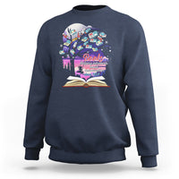 Introvert Book Lover Sweatshirt Books Helping Introverts Avoid Conversation - Wonder Print Shop