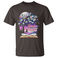Introvert Book Lover T Shirt Books Helping Introverts Avoid Conversation - Wonder Print Shop