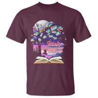 Introvert Book Lover T Shirt Books Helping Introverts Avoid Conversation - Wonder Print Shop