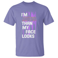 Introvert T Shirt I'm Nicer Than My Face Looks - Wonder Print Shop