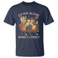 Introvert T Shirt Often Alone Rarely Lonely - Wonder Print Shop