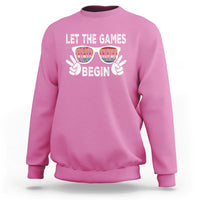 Field Day Sweatshirt Let The Games Begin Field Trip Fun Day - Wonder Print Shop