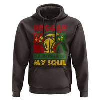 Reggae Is A Rythm Of My Soul Jamaica Music Hoodie - Wonder Print Shop