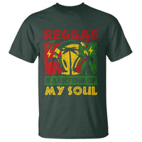 Reggae Is A Rythm Of My Soul Jamaica Music T Shirt - Wonder Print Shop