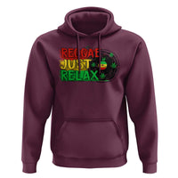 Funny Reggae Just Relax Cannabis Weed 420 Hoodie - Wonder Print Shop