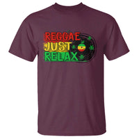 Funny Reggae Just Relax Cannabis Weed 420 T Shirt - Wonder Print Shop