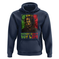 Legend Bob Hoodie Money Can't Buy Life Jamaican Reggae - Wonder Print Shop