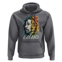 Legend Bob Lion Reggae Jamaica Music Hoodie - Wonder Print Shop