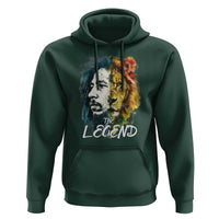 Legend Bob Lion Reggae Jamaica Music Hoodie - Wonder Print Shop