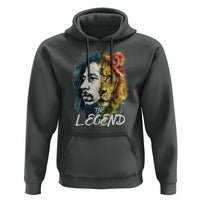 Legend Bob Lion Reggae Jamaica Music Hoodie - Wonder Print Shop