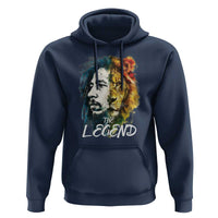 Legend Bob Lion Reggae Jamaica Music Hoodie - Wonder Print Shop