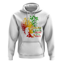 Rasta Legend Bob Hoodie Rastafari Is Not A Culture It's A Reality Jamaica Jamaican - Wonder Print Shop