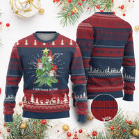 Funny Xmas Gnomies It's Fine We're Fine Everything's Fine Ugly Christmas Sweater - Wonder Print Shop