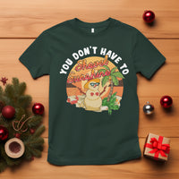 Christmas In Hawaii T Shirt Hawaiian Snowman You Don't Have To Shovel Sunshine - Wonder Print Shop
